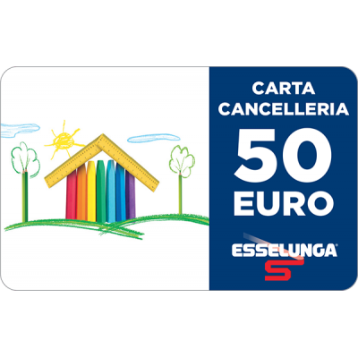 GIFT CARD DIGITALE - ESSELUNGA CANCELLERIA - 50