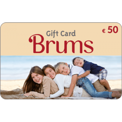 GIFT CARD - BRUMS - 50