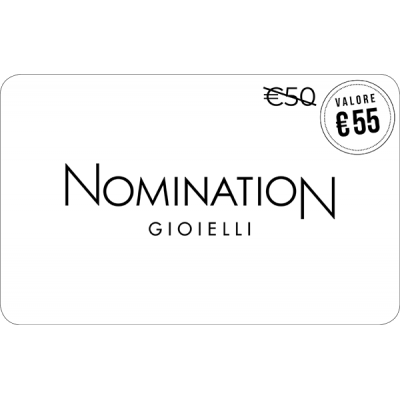 GIFT CARD - NOMINATION GIOIELLI  - 50