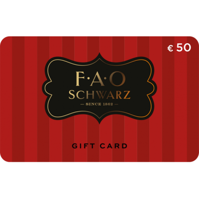 GIFT CARD - FAO SCHWARZ 1- 50
