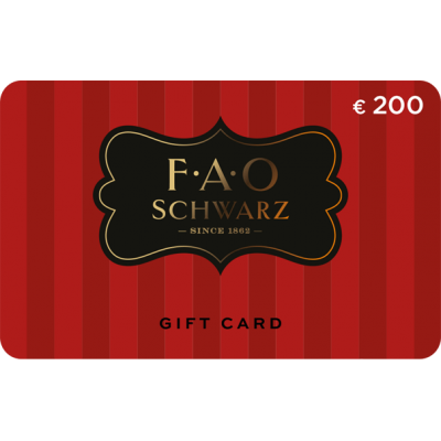 GIFT CARD - FAO SCHWARZ - 200