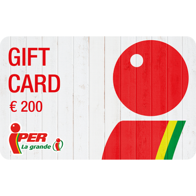 GIFT CARD - IPER - 200