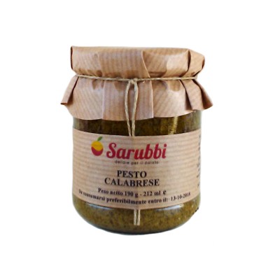 PESTO ALLA CALABRESE - 190 gr.