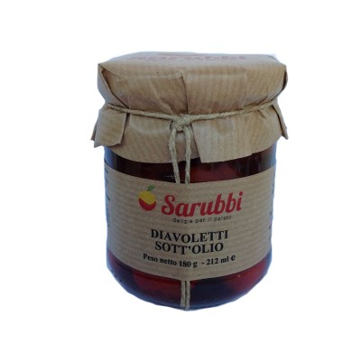 DIAVOLETTI SOTT'OLIO - 180 gr.