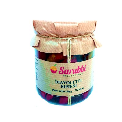 DIAVOLETTI RIPIENI - 190 gr.