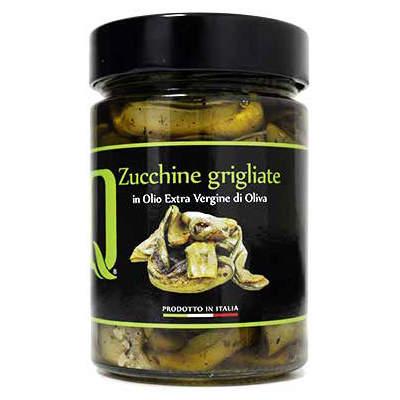 ZUCCHINE GRIGLIATE 320gr. VASO VETRO