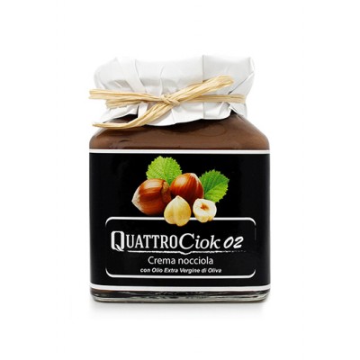 QUATTROCIOK 02 - CREMA NOCCIOLA 320gr.