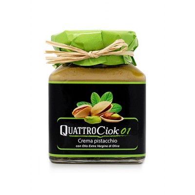 QUATTROCIOK 01 - CREMA PISTACCHIO 320gr.