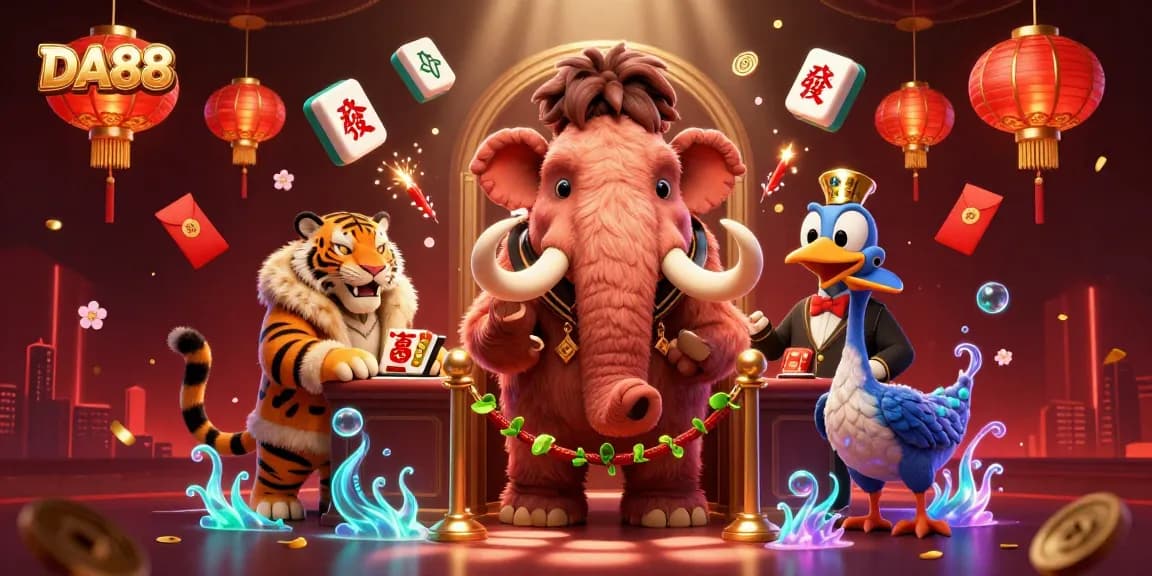 DA88 brings live casino excitement with vibrant characters and engaging gaming elements.